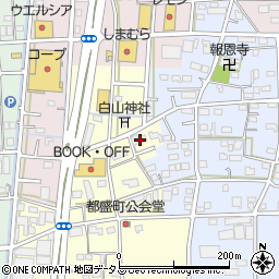 静岡県浜松市中央区都盛町23周辺の地図