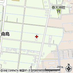 静岡県磐田市南島142周辺の地図