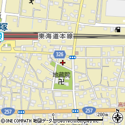 静岡県浜松市中央区高塚町362周辺の地図