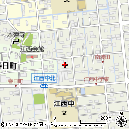 静岡県浜松市中央区神田町129周辺の地図