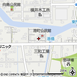 静岡県湖西市新居町新居6周辺の地図