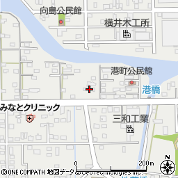静岡県湖西市新居町新居21周辺の地図