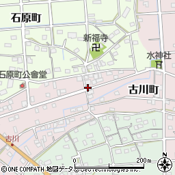 静岡県浜松市中央区古川町255周辺の地図