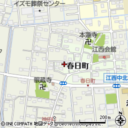 静岡県浜松市中央区神田町178周辺の地図