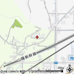 岡山県岡山市東区宍甘683-17周辺の地図