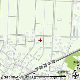 静岡県浜松市中央区篠原町986周辺の地図