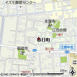 静岡県浜松市中央区神田町177周辺の地図