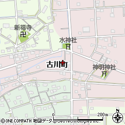 静岡県浜松市中央区古川町240周辺の地図