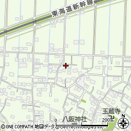 静岡県浜松市中央区篠原町2149周辺の地図