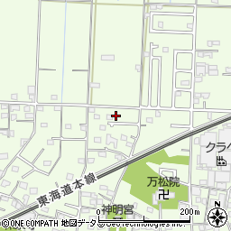 静岡県浜松市中央区篠原町952周辺の地図
