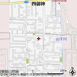 岡山県岡山市中区四御神123-3周辺の地図