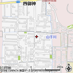 岡山県岡山市中区四御神56-6周辺の地図