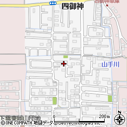 岡山県岡山市中区四御神124-4周辺の地図