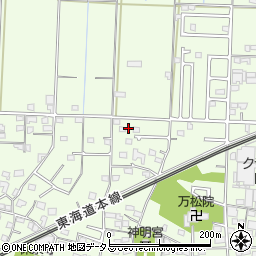 静岡県浜松市中央区篠原町955周辺の地図