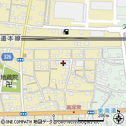 静岡県浜松市中央区高塚町134周辺の地図