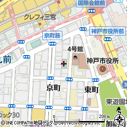 神戸ルミナスホテル三宮周辺の地図