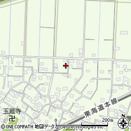 静岡県浜松市中央区篠原町1019周辺の地図