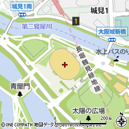 カフェ＆パンケーキ gram 大阪城 城下町店周辺の地図