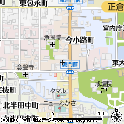 奈良県奈良市今小路町5-1周辺の地図