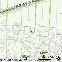 静岡県浜松市中央区篠原町2144周辺の地図