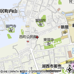 静岡県湖西市新居町新居1822周辺の地図
