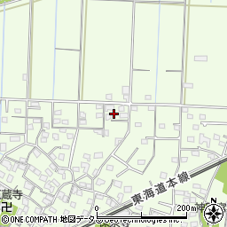 静岡県浜松市中央区篠原町998周辺の地図