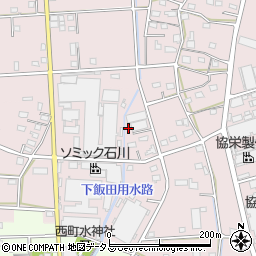 静岡県浜松市中央区金折町754周辺の地図