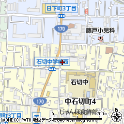 東大阪空調周辺の地図