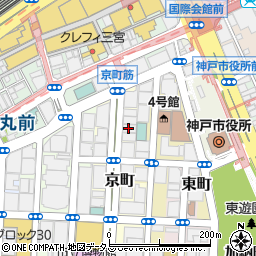 兵庫県経営者協会周辺の地図