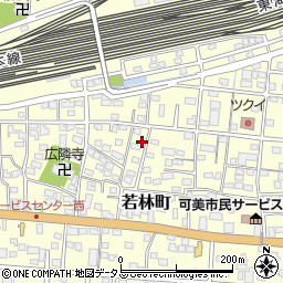 〒432-8051 静岡県浜松市中央区若林町の地図