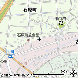 静岡県浜松市中央区古川町177周辺の地図