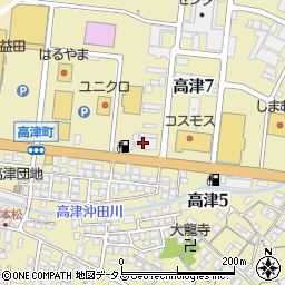 セカンドストリート　益田店周辺の地図