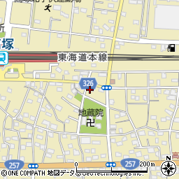 静岡県浜松市中央区高塚町364周辺の地図