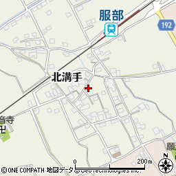 岡山県総社市北溝手334周辺の地図