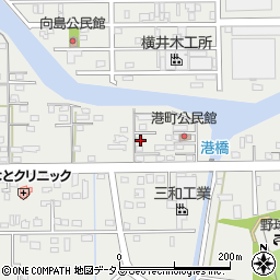 静岡県湖西市新居町新居16周辺の地図