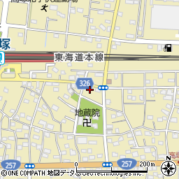 静岡県浜松市中央区高塚町361周辺の地図