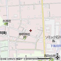 静岡県浜松市中央区古川町315周辺の地図