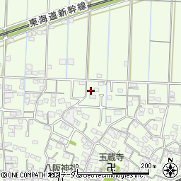 静岡県浜松市中央区篠原町2135周辺の地図