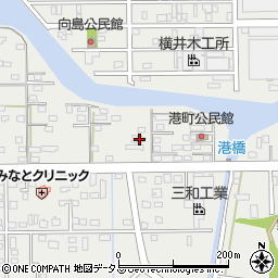 静岡県湖西市新居町新居22周辺の地図