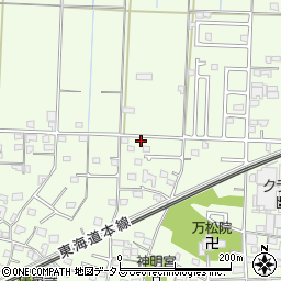 静岡県浜松市中央区篠原町954周辺の地図
