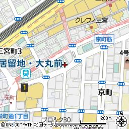 韓辛DELI 大丸旧居留地前店周辺の地図