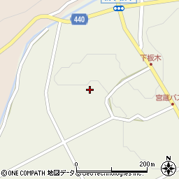 広島県三次市三和町下板木990周辺の地図