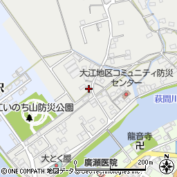 静岡県牧之原市大江114周辺の地図