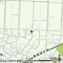 静岡県浜松市中央区篠原町995周辺の地図