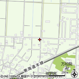 静岡県浜松市中央区篠原町981周辺の地図