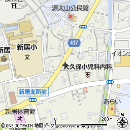 静岡県湖西市新居町浜名289周辺の地図