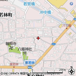 静岡県浜松市中央区東若林町1129周辺の地図