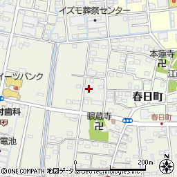 静岡県浜松市中央区神田町245周辺の地図