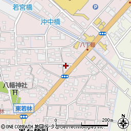 静岡県浜松市中央区東若林町143周辺の地図