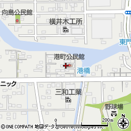 静岡県湖西市新居町新居8周辺の地図
